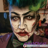 Zombie Manson White 17mm Mini Sclera Halloween Contacts UGC