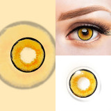 Aqua Man Yellow Halloween Costume Contacts Sample