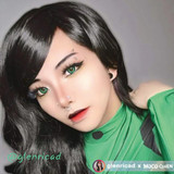 Cyber Aurora Green Halloween Costume Contacts UGC