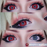 Red Devil 17mm Mini Sclera Halloween Costume Contacts UGC
