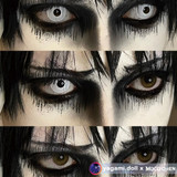 White Out Demon Zombie Crazy Contacts UGC White Out Demon Zombie Crazy Contacts UGC