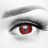Scarlet Witch Red Zombie Contact Lenses