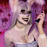 Angry Wolf Eye Sclera 22mm Scary Halloween Costume Contacts UGC