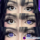 Brooklyn Lilac Violet Designer Contacts UGC