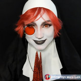 Cardinal Red Halloween Costume Contacts UGC