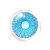 New York N Romance Blue Designer Contacts (Rx) White background Pic