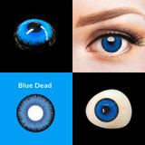 Dead Blue Costume Colored Contacts Sample
