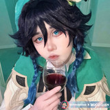 Anime 2 Cobalt Green Costume Contacts UGC