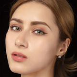 Sofia Emerald Green Designer Contacts Model Pic
