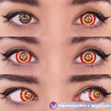 Chainsaw Man Power Red Yellow Costume Contacts