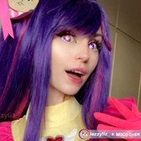Oshi No Ko Ai Hoshino Violet Costume Contacts UGC