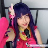 Oshi No Ko Ai Hoshino Violet Costume Contacts UGC