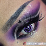 Purple Black Faustian Costume Contacts UGC