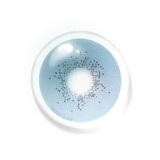 Be Natural Fluffy Blue Designer Contacts White background Pic