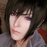 Uchiha Sasuke Red Stars Anime Contacts UGC