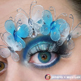 Aegean Sea Breeze Blue Designer Contacts (Rx) UGC