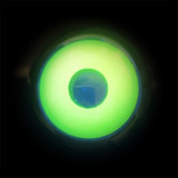UV Glow Yellow Halloween Contacts (UV Function)  Black background Pic