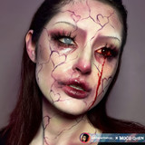 Walking Dead Kingdom Zombie Beige Contacts UGC
