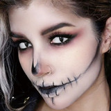 White Cat Eye Halloween Contacts UGC