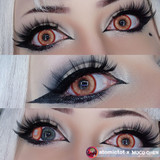 Magic Pop Orange Colored Costume Contacts UGC