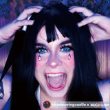 Magic Pop Blue Colored Costume Contacts (Rx) UGC
