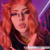 Purple Rinnegan Mini Sclera 17mm Anime Contacts UGC