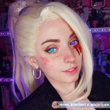 Purple Rinnegan Mini Sclera 17mm Anime Contacts UGC