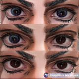 Wonder Blue Violet Anime Costume Contacts UGC