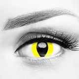 Yellow Cat Eyes Contacts