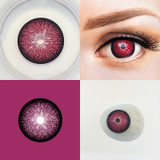 Violet Galaxy Interstellar Red Contacts Sample