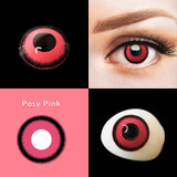 Mystic Rose Pink Contacts Sample