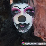 Cosmos Bright Violet Halloween Costume Contacts UGC