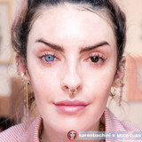 Cosmos Bright Violet Halloween Costume Contacts UGC