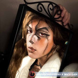 Corpse Bride Hot Red Halloween Costume Contacts UGC