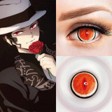 Demon Slayer Muzan Devil Red Contacts Sample
