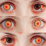 CM Makima Red Yellow Costume Contacts UGC