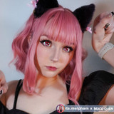Anime 2 Peony Pink Costume Contacts UGC