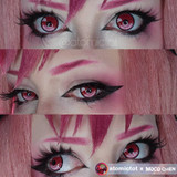 Anime 2 Peony Pink Costume Contacts UGC