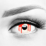 Bloody Drip Scary Halloween Costume Contacts (Prism Ballast-Prevents Rotating Technology)