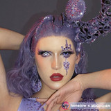 Purple Elf Eye Sclera 22mm Halloween Costume Contacts UGC