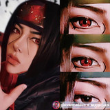 Three Magatama Red Anime Contacts UGC