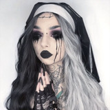 Black Sclera 22mm Costume Contacts (Rx) UGC