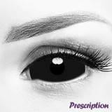 Black Sclera 22mm Costume Contacts (Rx)