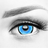 Aqua Man Blue Mini Sclera 17mm Halloween Costume Contacts