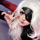 Ghoul Red Black Mini Sclera 17mm Contacts