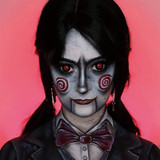 Ghoul Red Black Mini Sclera 17mm Contacts UGC