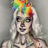 Mystic White Crazy Halloween Costume Contacts UGC