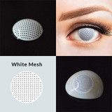 White Mesh Costume Contacts (Rx)