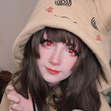 Red Mesh Halloween Costume Contacts UGC
