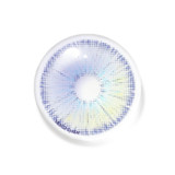 Las Vegas Ash Blue Designer Contacts (Rx) White background Pic